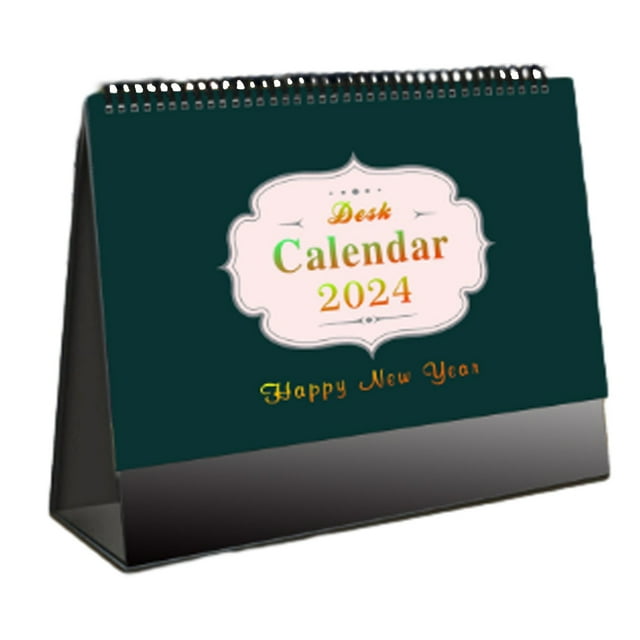 2024 Standing Flip Desk Calendar, Jan. 2024 to Dec. 2024, 6.9" x 6.3