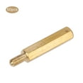 thumbnail image 2 of 30-Piece M3 Standoffs Kit - Brass Hex Spacers For PCB Board Mounting (M3x35mm) 2 of 11