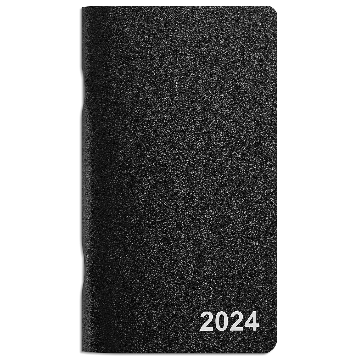 2024 Staples 3" x 6" Weekly & Monthly Planner Black (ST1293724