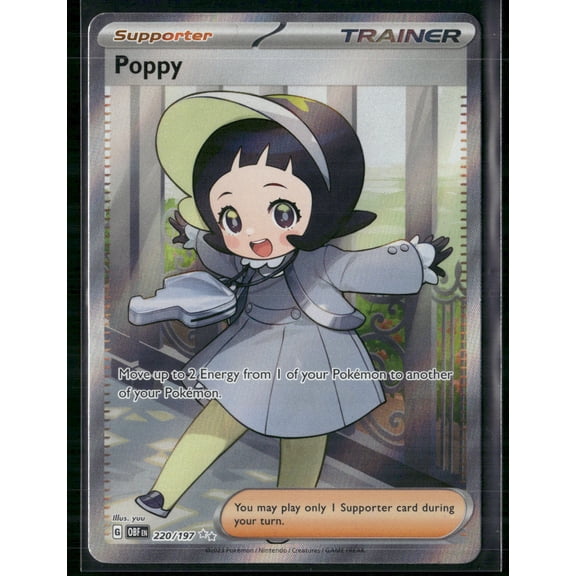 2024 Stellar Crown Poppy Holo Secret Rare #220/197