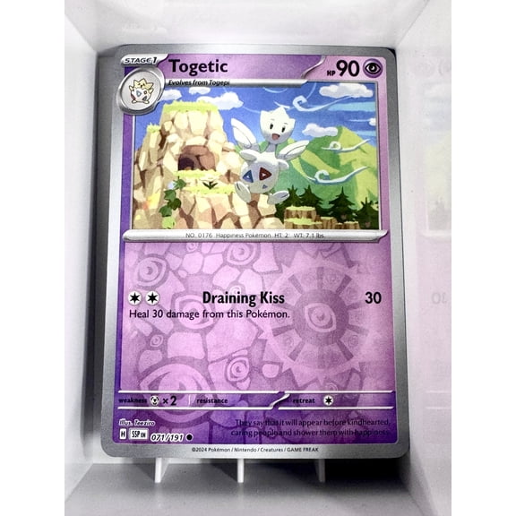 2024 Stellar Crown Togetic Reverse Holo #71/191