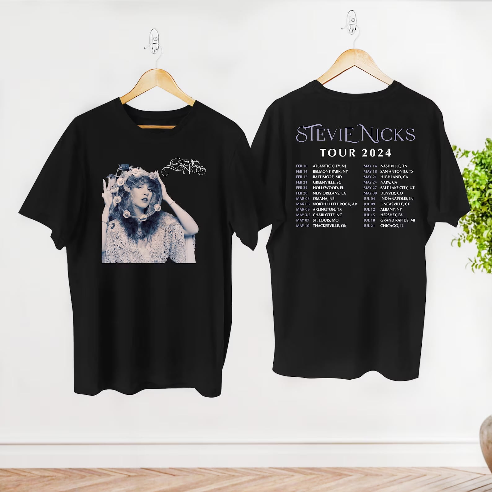 2024 Stevie Nicks Tour Live In Concert TShirt, Stevie Nicks Shirt