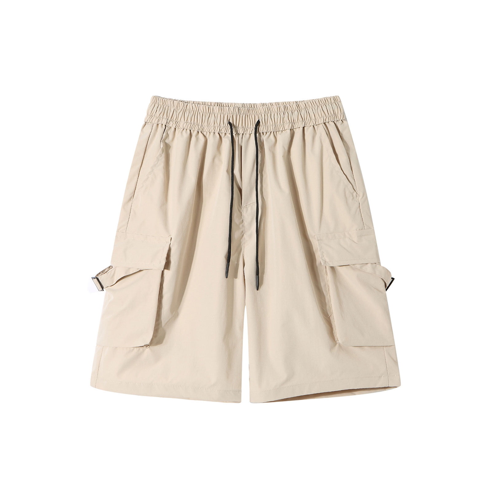 2024 Summer Quick Dry Sweat Shorts Casual Solid Men s Lounge Shorts Big and Tall Baggy Comfort Sports Shorts Walmart