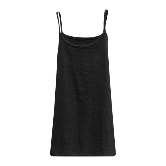 2024 Summer Saving! Womens Tops Plus Size Cotton And Linen Retro Art Slimming Suspenders