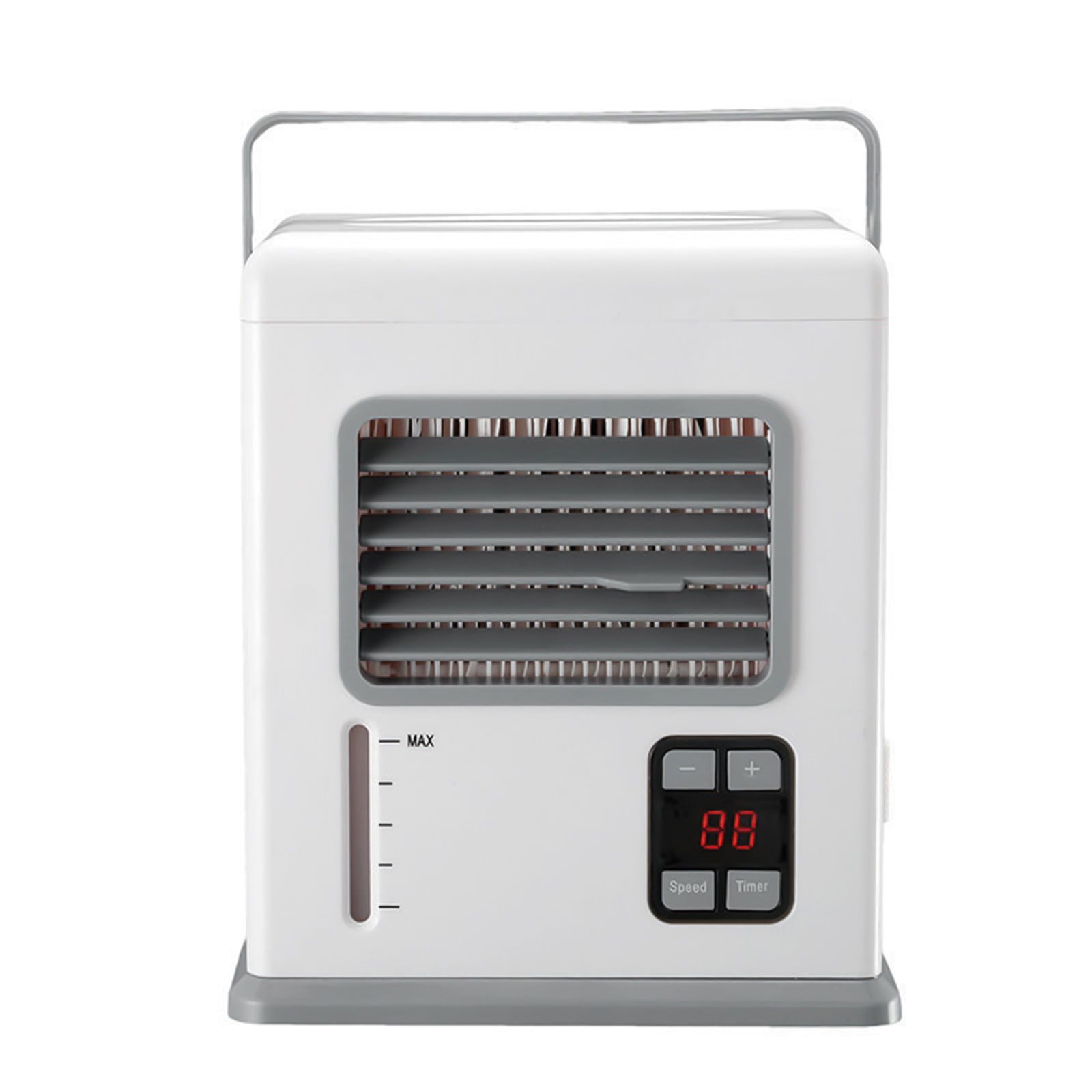 2025 Summer Savings! Anckoeil Portable Conditioner Evaporative Cooler In 2 Speed USB/AC Conditioner with Timer for Home Office Bedroom