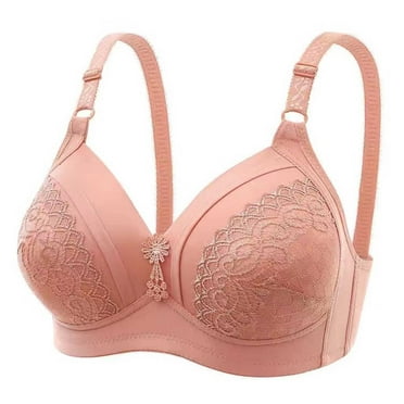 2025 Summer Savings! Bras for Womens,loopsun Woman Color Comfortable Hollow Out Perspective Bra Underwear No Rims
