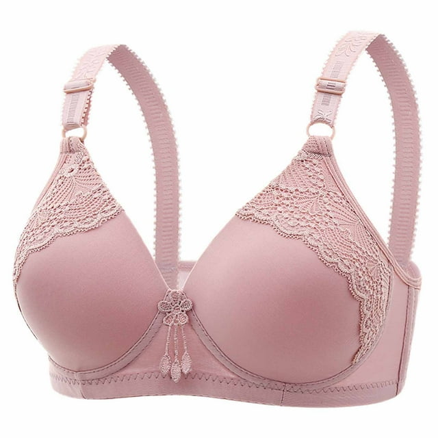 2025 Summer Savings! Bras for Womens,loopsun Woman Color Thin And Steel Hoop Gathered Breathable Underwear For Daily Bras
