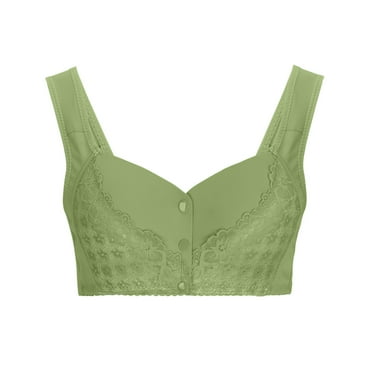 2025 Summer Savings! Bras for Womens,loopsun Woman's Embroidered Glossy Comfortable Breathable Bra Underwear No Rims