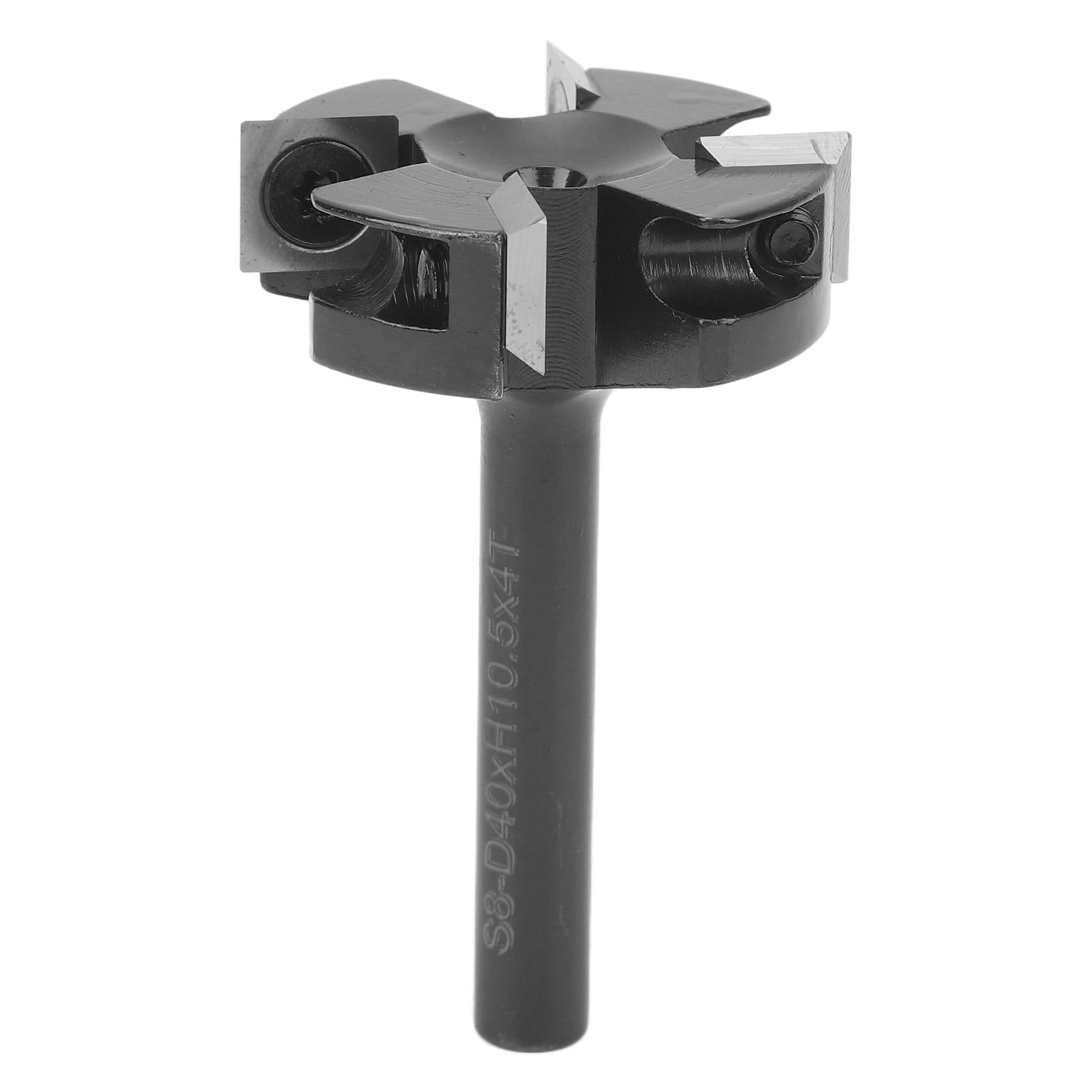 2024 Surfacing Router Bit 4 Flute 8mm Shank 40mm Cutting Diameter