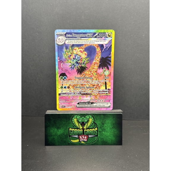 2024 Surging Sparks Alolan Exeggutor EX Holo Secret Rare SAR #242/191
