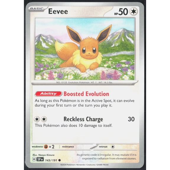2024 Surging Sparks Eevee #143/191
