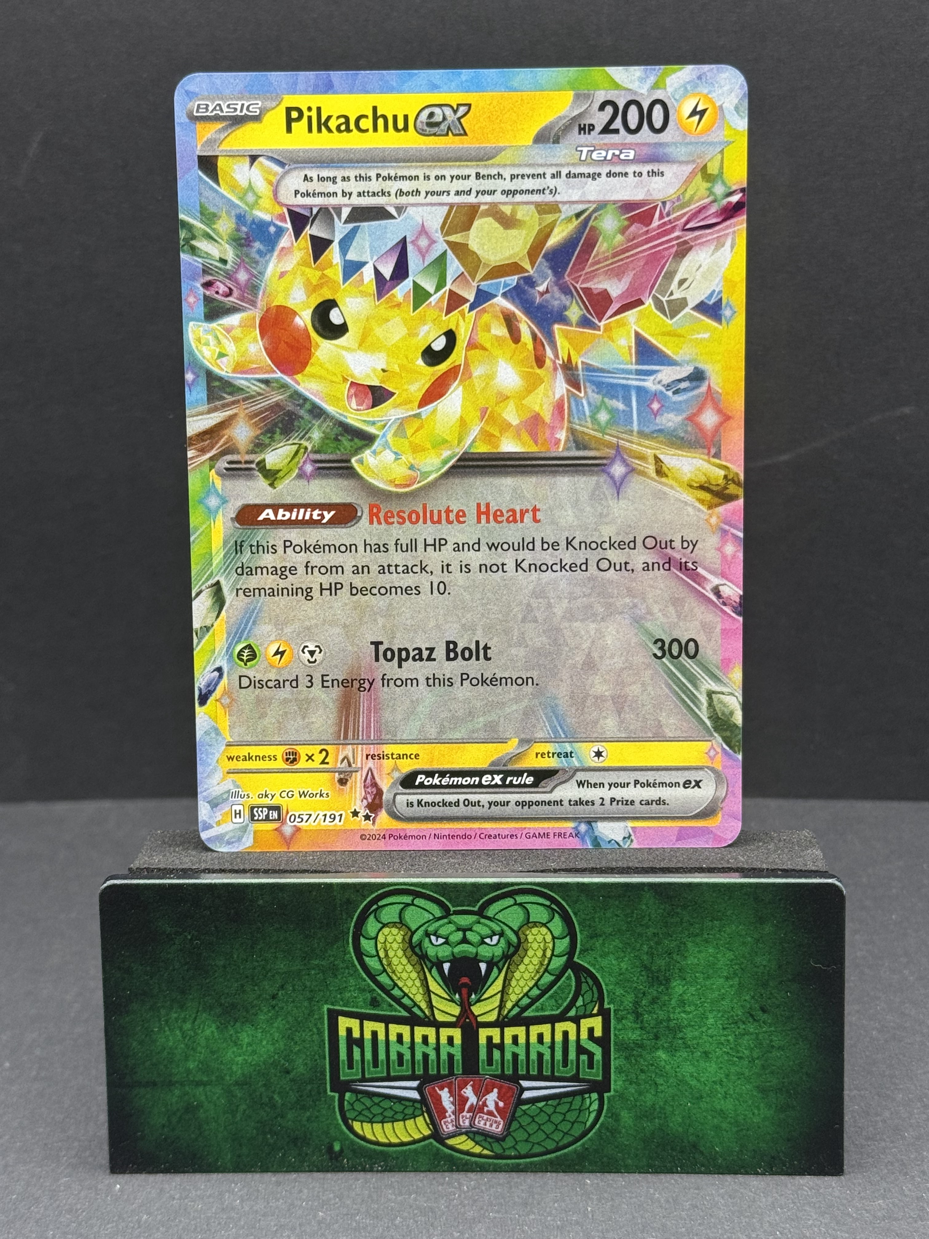 Pokemon Pikachu Ex