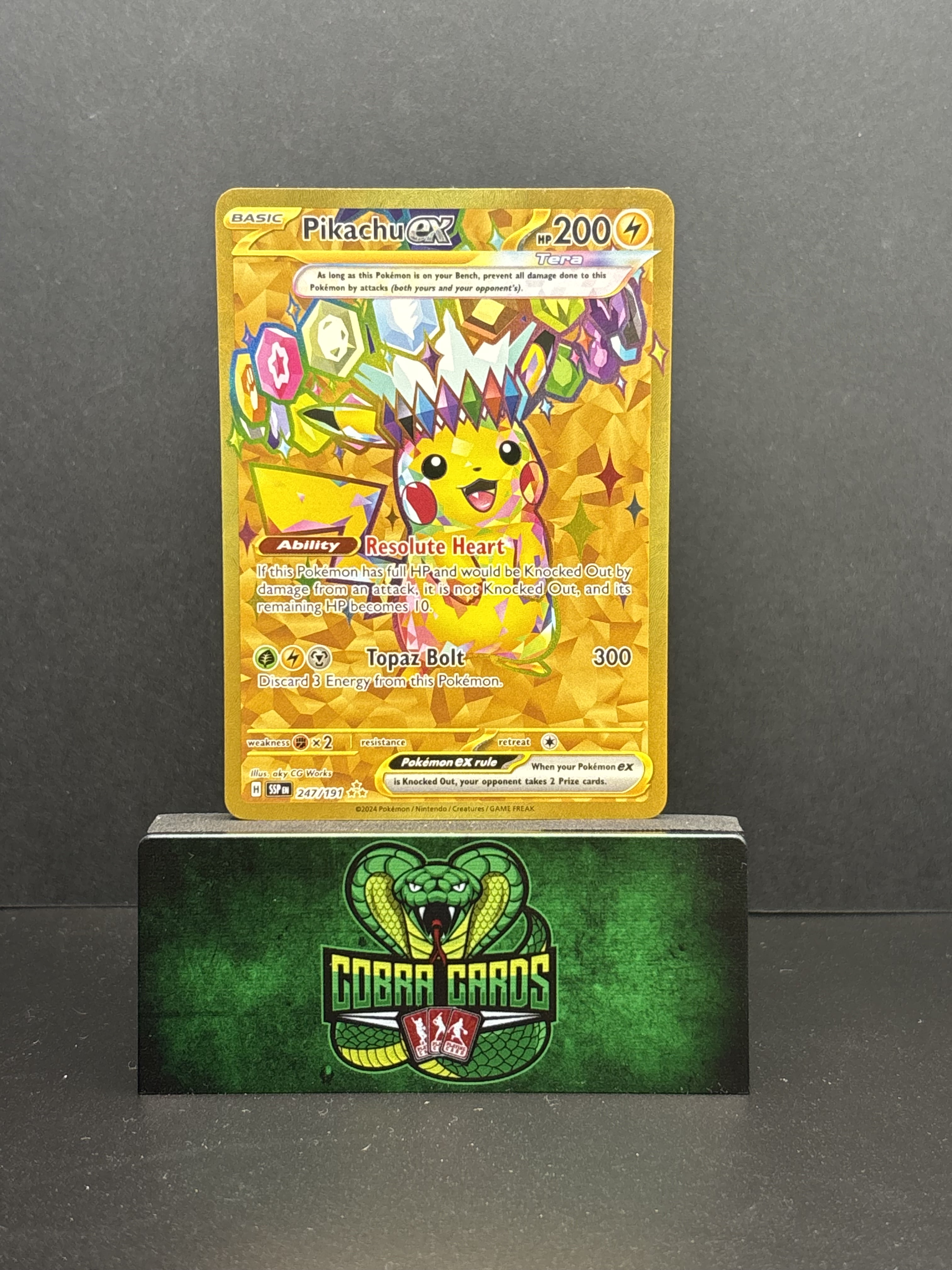 Pokemon Pikachu Ex