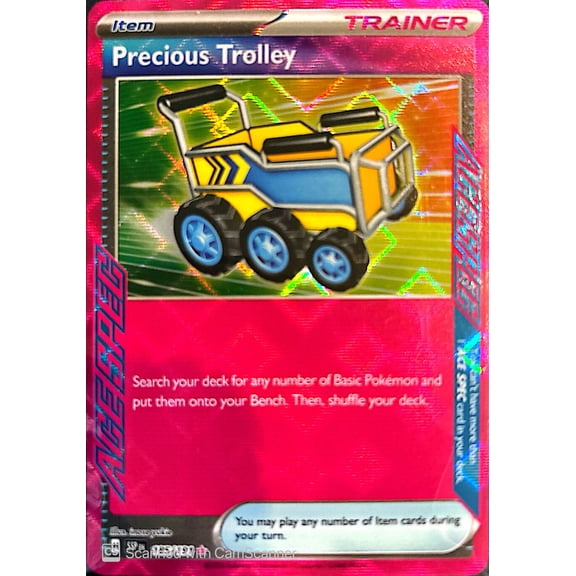 2024 Surging Sparks Precious Trolley Holo Rare ACE #185/191