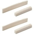 thumbnail image 1 of 2 set 12 Strings Acoustic Guitar Bone Bridge Saddle Nut for Folk Guitar 49mm/76mm Guitar, 1 of 4