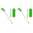 thumbnail image 1 of 2024 TOP! 2X Gutter Cleaning Brush Roofing Tool with Telescopic Extendable Pole 8.2Ft Guard Cleaner Easy Remove Leave, Green, 1 of 4