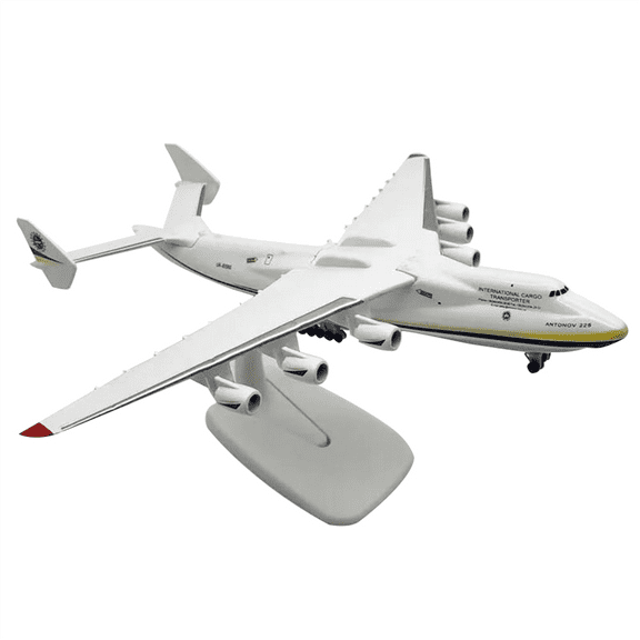 Metal Alloy Antonov An-225 Mriya Airplane Model 1/400 Scale Replica Toy for Collection