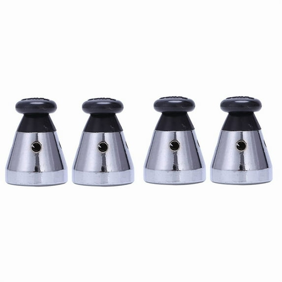 2024 TOP! Pressure Cooker Relief Jigger Valve 1.5 Inch High 4Pcs Black