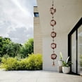 thumbnail image 1 of Rain Chains, Roof Gutter Downspout/Spout Channel, Rainwater Water Catcher/Diverter, Metal, 1 of 4