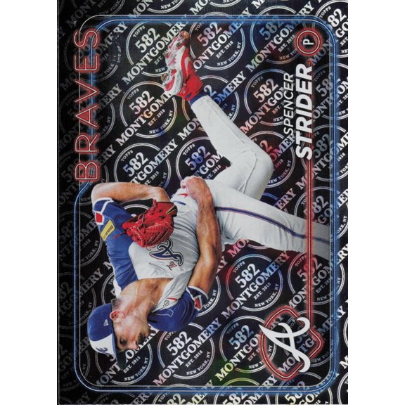 2024 TOPPS 582 MONTGOMERY CLUB #11 SPENCER STRIDER ATLANTA BRAVES