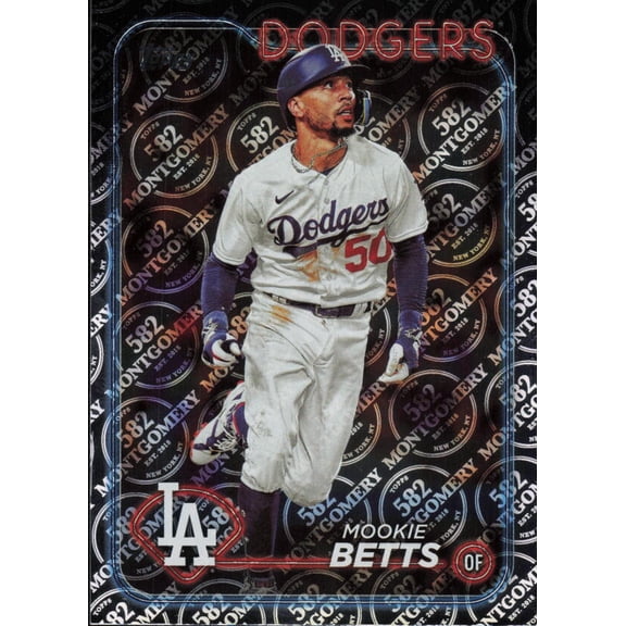 2024 TOPPS 582 MONTGOMERY CLUB #250 MOOKIE BETTS LOS ANGELES DODGERS