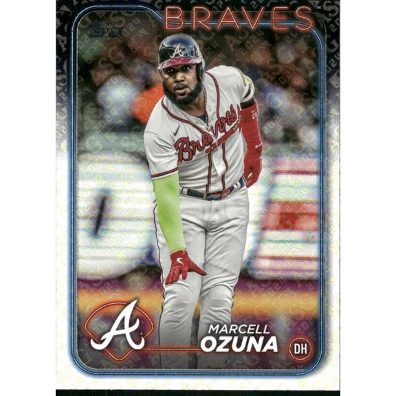 2024 TOPPS ALL-STAR FOIL #518 MARCELL OZUNA ATLANTA BRAVES
