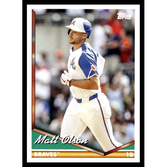 2024 TOPPS ARCHIVES #230 MATT OLSON ATLANTA BRAVES