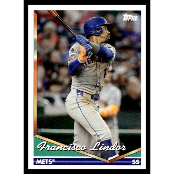 2024 TOPPS ARCHIVES #247 FRANCISCO LINDOR NEW YORK METS