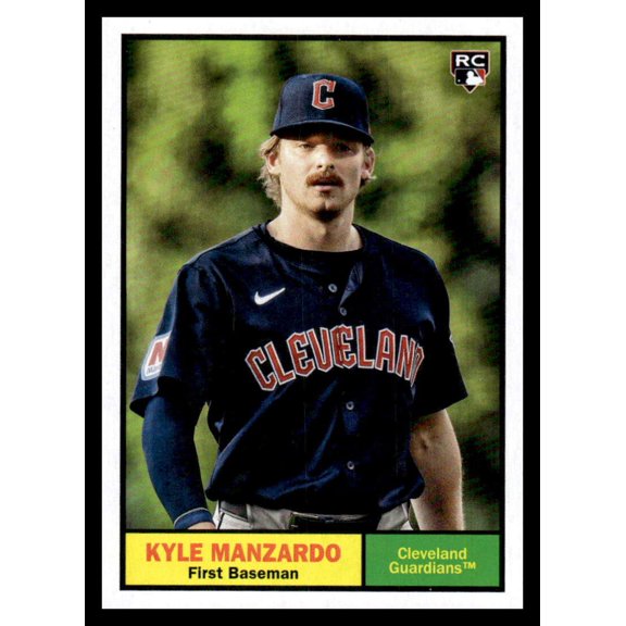 2024 TOPPS ARCHIVES #36 KYLE MANZARDO RC CLEVELAND GUARDIANS
