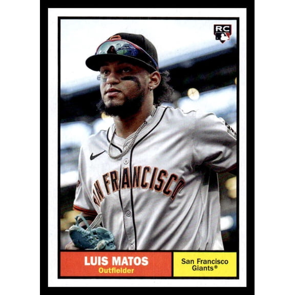 2024 TOPPS ARCHIVES #37 LUIS MATOS RC SAN FRANCISCO GIANTS