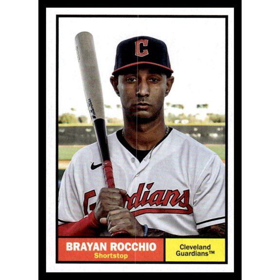 2024 TOPPS ARCHIVES #88 BRAYAN ROCCHIO CLEVELAND GUARDIANS