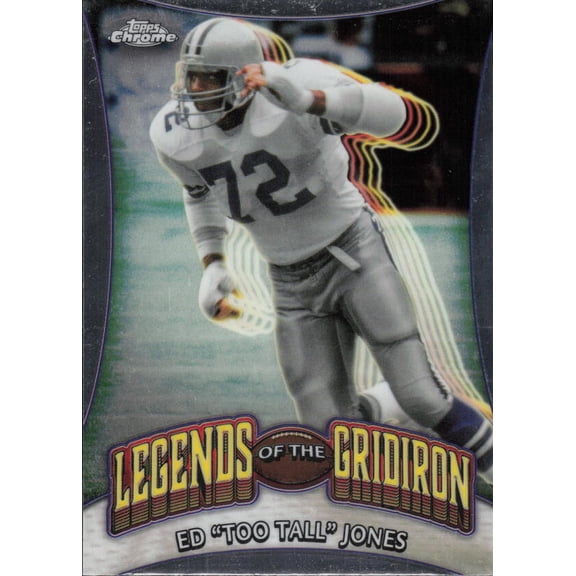 2024 TOPPS CHROME LEGENDS OF THE GRIDIRON #LOG-20 ED "TOO TALL" JONES DALLAS COWBOYS