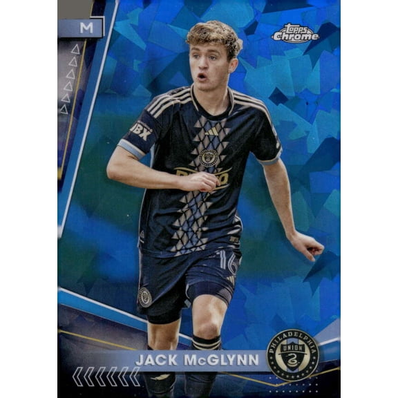 2024 TOPPS CHROME MLS SAPPHIRE EDITION #37 JACK MCGLYNN PHILADELPHIA UNION