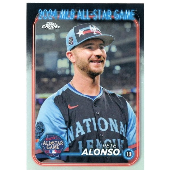 2024 TOPPS CHROME UPDATE ALL-STAR GAME REFRACTOR #ASGC-41 PETE ALONSO NEW YORK METS