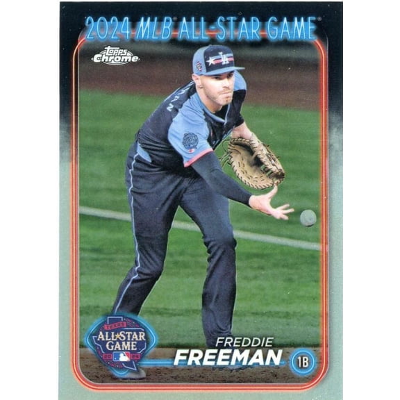 2024 TOPPS CHROME UPDATE ALL-STAR GAME REFRACTOR #ASGC-45 FREDDIE FREEMAN LOS ANGELES DODGERS