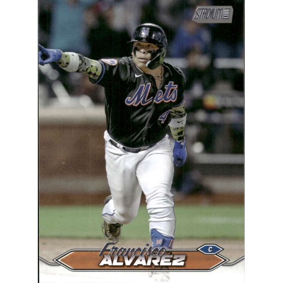2024 TOPPS STADIUM CLUB #110 FRANCISCO ALVAREZ NEW YORK METS