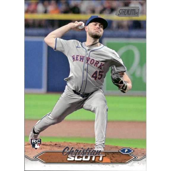 2024 TOPPS STADIUM CLUB #192 CHRISTIAN SCOTT RC NEW YORK METS