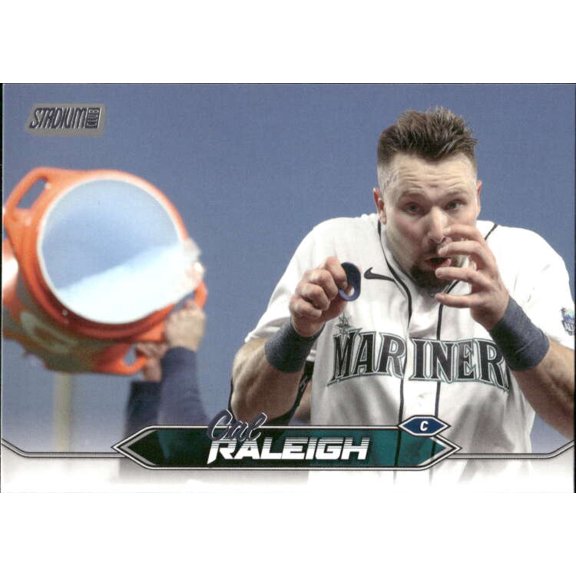 2024 TOPPS STADIUM CLUB #247 CAL RALEIGH SEATTLE MARINERS