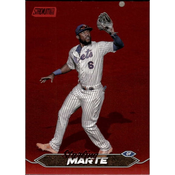 2024 TOPPS STADIUM CLUB RED FOIL #131 STARLING MARTE NEW YORK METS