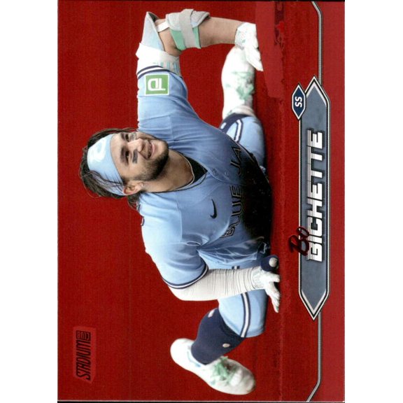 2024 TOPPS STADIUM CLUB RED FOIL #231 BO BICHETTE TORONTO BLUE JAYS