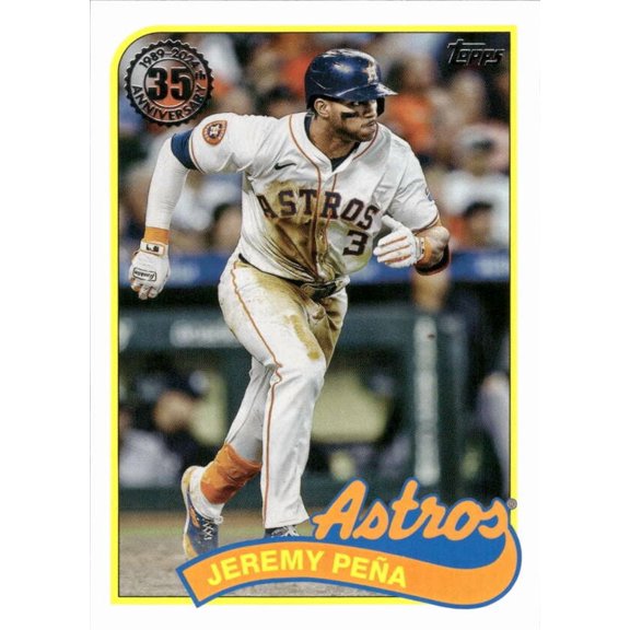 2024 TOPPS UPDATE 1989 BASEBALL #89US-17 JEREMY PENA HOUSTON ASTROS