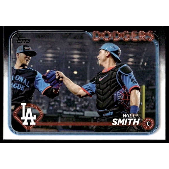 2024 TOPPS UPDATE ALL-STAR GAME #ASG-34 WILL SMITH LOS ANGELES DODGERS