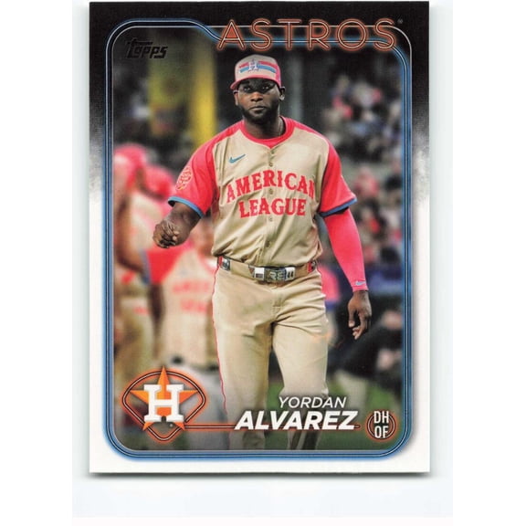 2024 TOPPS UPDATE ALL-STAR GAME #ASG-9 YORDAN ALVAREZ HOUSTON ASTROS