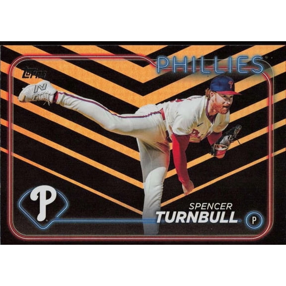 2024 TOPPS UPDATE HOLIDAY #US239 SPENCER TURNBULL PHILADELPHIA PHILLIES