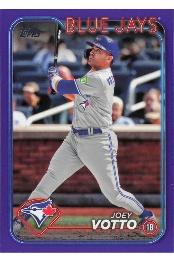 2024 TOPPS UPDATE PURPLE MEIJER EXCLUSIVE #US16 JOEY VOTTO TORONTO BLUE JAYS