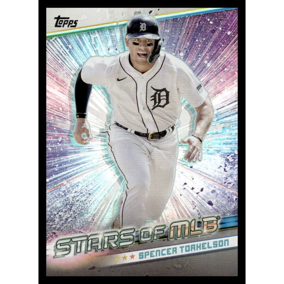 2024 TOPPS UPDATE STARS OF THE MLB #SMLB-80 SPENCER TORKELSON DETROIT TIGERS