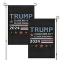 2024 TRUMP MAGA 3layer garden flag (imitation hemp) Flags Outdoor Garden Flag Home House Decor