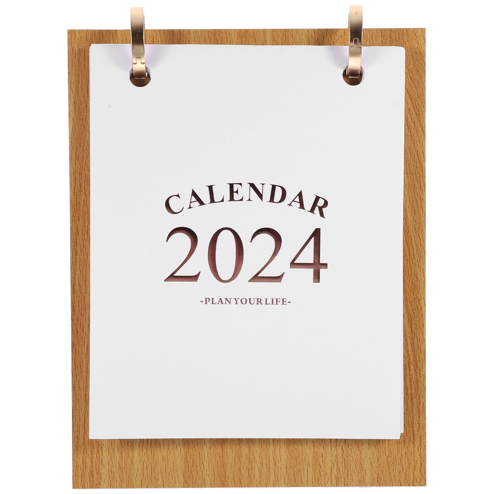 2024 Table Calendars Standing Flipped Small Desk 20242025 Desktop