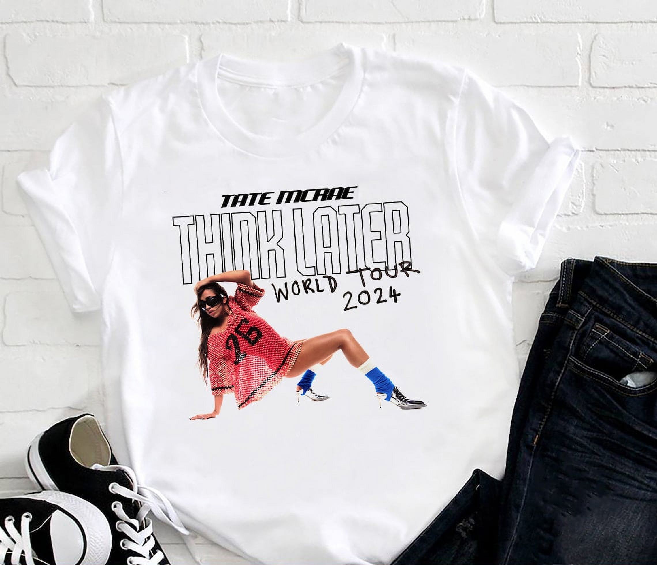 2024 Tate Mcrae Concert TShirt, Tate Mcrae The Think Later World Tour