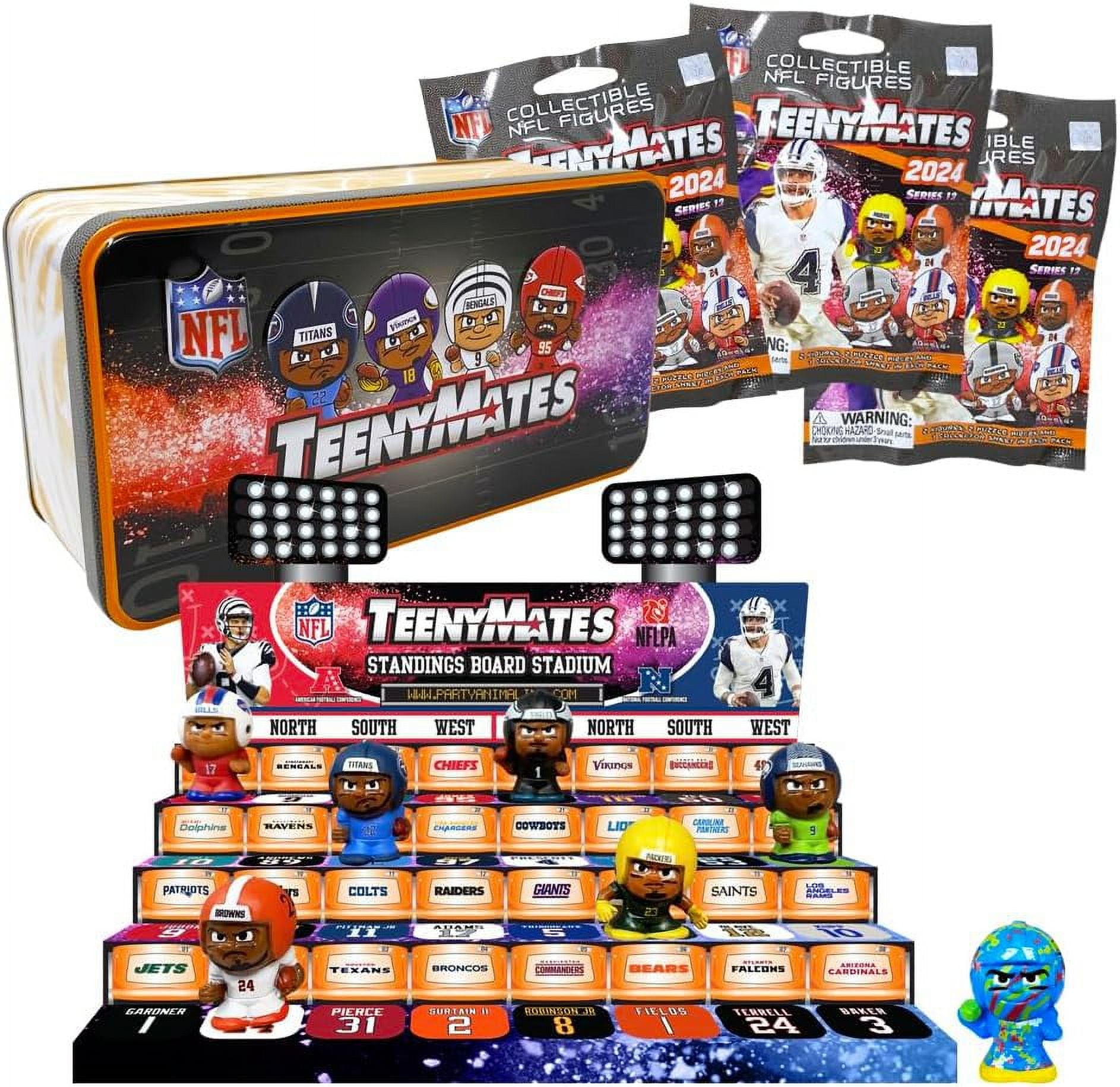 2025 TeenyMates NFL Collector Tin Series 12